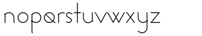 Nishi Regular Font LOWERCASE