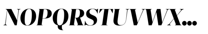 Nitida Big Black Italic Font UPPERCASE