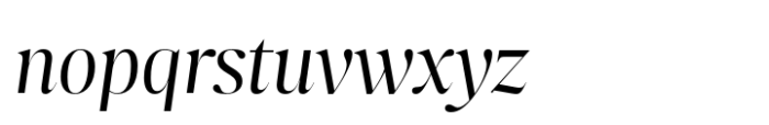 Nitida Big Book Italic Font LOWERCASE