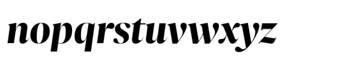 Nitida Big Extra Bold Italic Font LOWERCASE