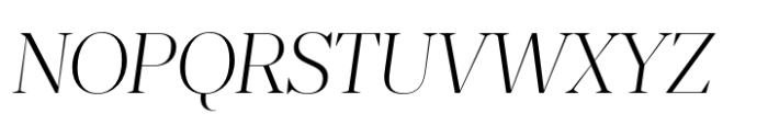 Nitida Big Light Italic Font UPPERCASE