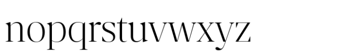 Nitida Big Light Font LOWERCASE