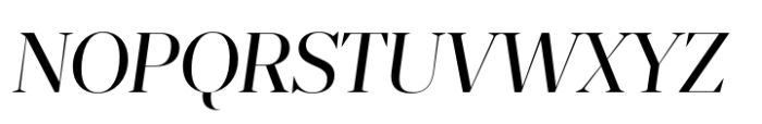 Nitida Big Medium Italic Font UPPERCASE