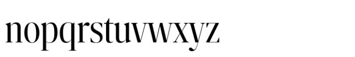 Nitida Big Narrow Book Font LOWERCASE