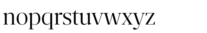 Nitida Display Book Font LOWERCASE