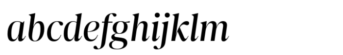 Nitida Display Medium Italic FONT