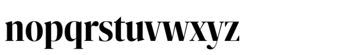 Nitida Display Narrow Bold Font LOWERCASE