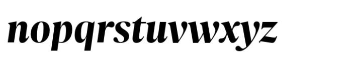 Nitida Headline Extra Bold Italic Font LOWERCASE