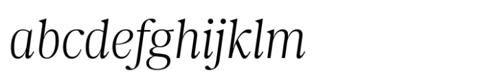Nitida Headline Light Italic FONT