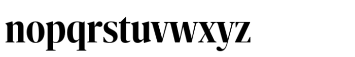 Nitida Headline Narrow Bold Font LOWERCASE