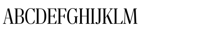 Nitida Headline Narrow Book Font UPPERCASE