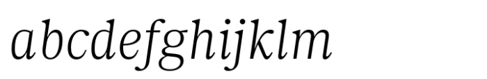 Nitida Text Light Italic FONT