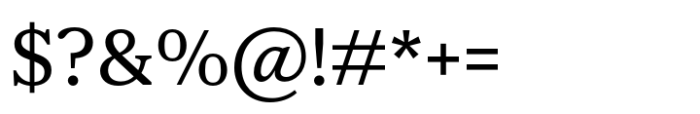 Nitida Text Plus Medium Font OTHER CHARS