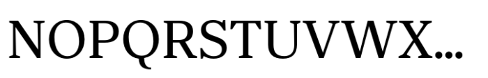 Nitida Text Plus Medium Font UPPERCASE