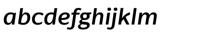 Nitido SemiBold Italic FONT