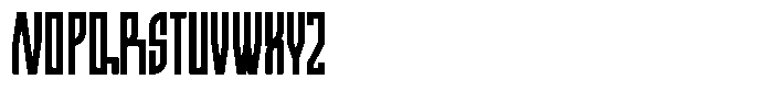 Nition Bold Font UPPERCASE