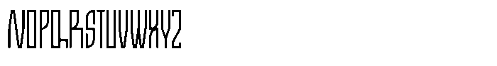 Nition Regular Font UPPERCASE
