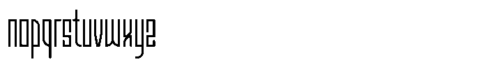 Nition Regular Font LOWERCASE