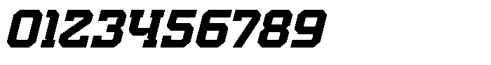 Nitrova Italic Font OTHER CHARS