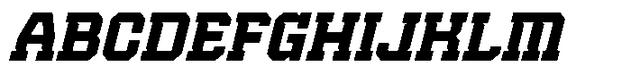 Nitrova Italic FONT