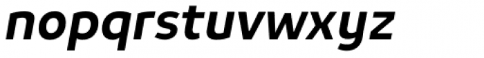 Niva Medium Italic Font LOWERCASE