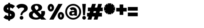Nivarelle Extra Bold Font OTHER CHARS