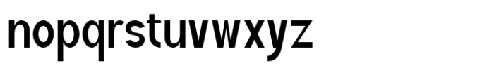 Nivarelle Medium Font LOWERCASE