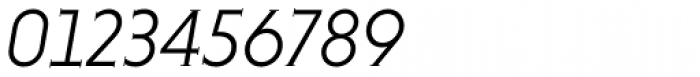 Niveau Serif Light Italic Font OTHER CHARS