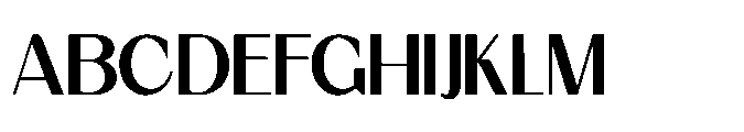 Nivela Regular Font UPPERCASE