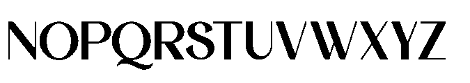 Nivela Regular Font UPPERCASE