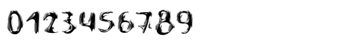 Nivex V1 Holographic Font OTHER CHARS