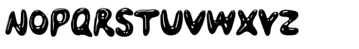 Nivex V2 Metal Font LOWERCASE