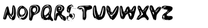 Nivex V2 Silver Font UPPERCASE