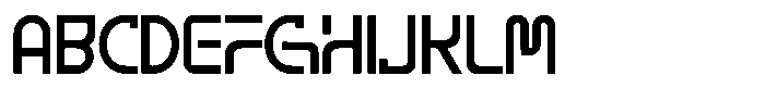 Nivora Font UPPERCASE
