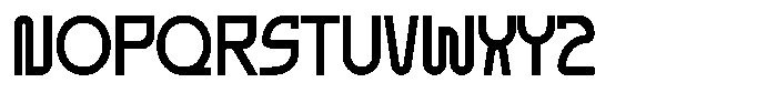Nivora Font UPPERCASE