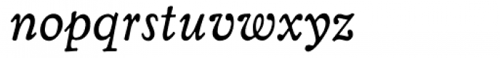 NixRift Italic Font LOWERCASE