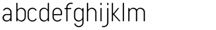 Nixin Light Font LOWERCASE