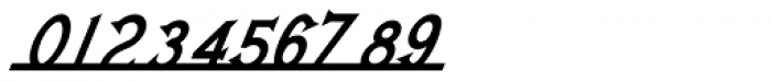 Nixon Script Bold Italic Font OTHER CHARS