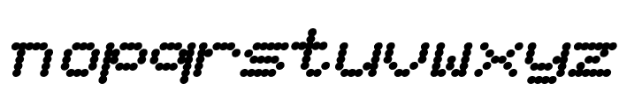 Ninepin BoldItalic Font LOWERCASE