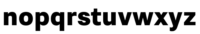 Nitti Grotesk Black Font LOWERCASE