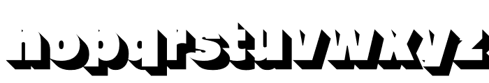 Nitti Mostro Disco Shadow Font LOWERCASE