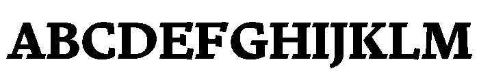 Nicola Bold Font UPPERCASE
