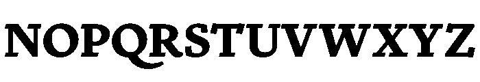 Nicola Bold Font UPPERCASE