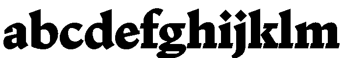 Nicola Display Black FONT