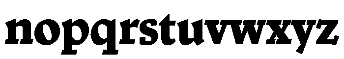Nicola Display Black Font LOWERCASE