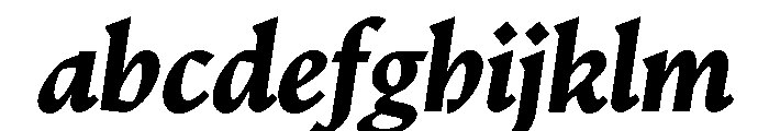 Nicola Display Bold Italic FONT