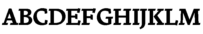 Nicola Display Bold Font UPPERCASE