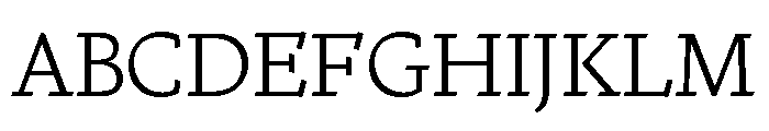 Nicola Display Light Font UPPERCASE