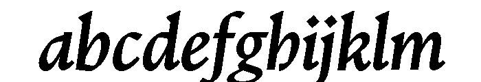 Nicola Display Medium Italic FONT