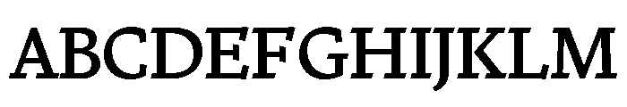 Nicola Display Medium Font UPPERCASE